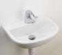 RAK Compact 50cm 1 Tap Hole Basin With No Overflow