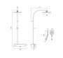 Vado Strata Thermostatic Shower Column