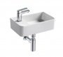 Ideal Standard Strada II 450mm Wall Hung White Gloss Left Hand Guest Washbasin Unit