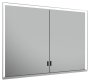 Keuco Royal Lumos 1000 x 735 x 165mm Recessed Mirror Cabinet - Anodised Silver