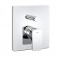 Roca L90 Built In Bath/Shower Mixer with Automatic Diverter - Chrome