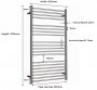 JIS Ashdown 1250 x 620mm Ladder Rail