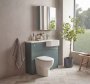 Tavistock Match 1000mm Viridian Green Unit and Basin - Right Hand