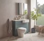 Tavistock Match 1200mm Viridian Green Unit and Basin - Right Hand