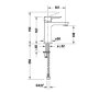 Duravit D-Code Single Lever Medium FreshStart Basin Mixer w/ MinusFlow - Chrome