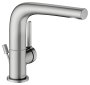 Keuco Edition 400 Single Lever Basin Mixer 150 with Pop-Up Waste Movable - Stainless Steel