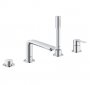 Grohe Lineare 4 Hole Single Lever Bath Combination (19577001)