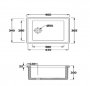 RAK Lab Sinks 460 x 365 x 200mm Laboratory Sink 4