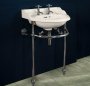 Silverdale Victorian 530mm Cloakroom Basin - Old English White