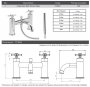 Tavistock Cheltenham Bath Shower Mixer