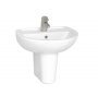 Vitra Layton One Tap Hole Round 55cm Basin