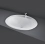 RAK Over Counter Basins 56cm 1 Tap Hole Mira Over Counter Wash Basin