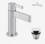 Vado Edit Chrome Mini Mono Basin Mixer with Waste