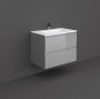 RAK Joy 80cm Urban Grey Wall Hung Basin Unit