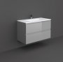 RAK Joy 100cm Urban Grey Wall Hung Basin Unit