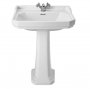 Roca Carmen 650mm 1 Tap Hole Basin