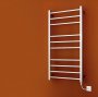 Bisque Olga Electric Chrome 900 x 300mm Towel Rail