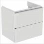 Ideal Standard Strada II 600mm Wall Hung White Gloss Washbasin Unit with 2 Drawers