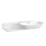 Laufen Ino White 900 x 450mm Basin with Left Hand Shelf - No Tap Hole