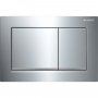 Geberit Omega 30 Gloss/Matt Chrome Dual Flush Plate