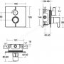 Ideal Standard Freedom Easybox Slim Shower Mixer