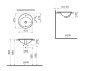 Vitra S20 48cm Oval Countertop Basin