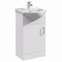 Essential Alaska 450 x 781 x 300mm Vanity Basin - 1 Door