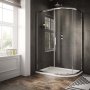 Sommer 6 Single Door Offset Quadrant Shower Enclosure 900 x 760mm