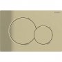 Geberit Sigma 01 Fine Brass Galvanised Dual Flush Plate