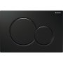 Geberit Sigma 01 Jet Black Dual Flush Plate