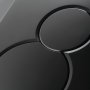 Geberit Sigma 01 Jet Black Dual Flush Plate
