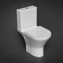 RAK Resort Rimless Mini Close Coupled Toilet