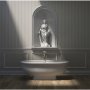 RAK Washington Freestanding Grey Bath Tub