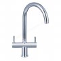 RAK Berlin Contemporary Cruciform Kitchen Sink Mixer Tap