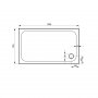 Kudos Kstone 1200 x 700mm Rectangular Shower Tray Slip Resistant