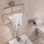 Origins Living Atena Towel Ring - Chrome