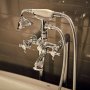 Roca Carmen Twin Lever Wall Mounted Bath-Shower Mixer