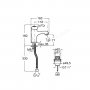 Roca Carmen Single Lever Basin Mixer With Pop Up Waste