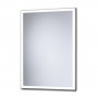 Origins Living 600mm Solid Light Mirror - Satin Aluminium