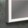 Origins Living 1200mm Solid Light Mirror - Satin Aluminium