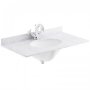 Bayswater 800mm Pointing White 2 Door Basin Cabinet