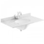 Bayswater 800mm Pointing White 2 Door Basin Cabinet