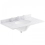 Bayswater 800mm Pointing White 2 Door Basin Cabinet