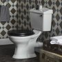 Bayswater Porchester Matt Black Soft Close Toilet Seat
