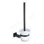 RAK Cubis Black Toilet Brush Holder