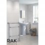 RAK 675 x 960 Washington Chrome/White Radiator