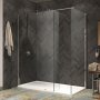 Kudos Ultimate 2 1200mm Wetroom Panel (10mm Glass Chrome)