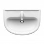 Laufen Pro Semi-Recessed 1 Tap Hole Basin