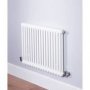 DQ Heating Ardent 500 x 806mm Horizontal 2 Column White Radiator