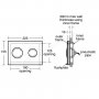 Ideal Standard Conceala 2 Side Inlet Concealed Cistern